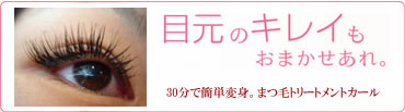 まつ毛トリートメントカールについて
